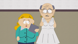 Tina with Mr. Garrison