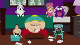 Cartman cries to his stuffed toys including Rumpertumskin in "1%".