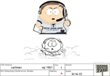 Art de production créé pour le cauchemar footballistique d'Cartman.