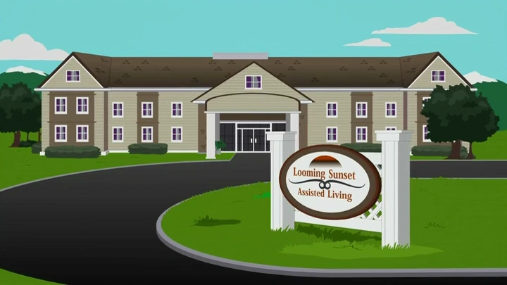 sunset gardens assisted living on Looming Sunset Assisted Living South Park Archives Fandom