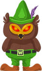 森林貓頭鷹 Woodsy Owl