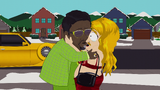 Yolanda kissing his pimp