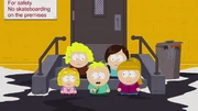 Annie als Teil von Butters Kussgeschäft.