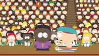 Annie vue assise avec les autres élèves lors d'un affrontement entre Token et Cartman dans l'épisode "World War Zimmerman" est l'un des seuls personnages qui n'a jamais sourit avec Kelly P. Gardner, Lannie, etc... C'est également sa première apparition depuis quatre ans.