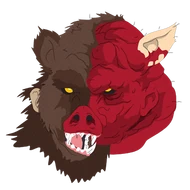 ManBearPig head