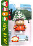 A Cartman action figure in a hippie extermination outfit