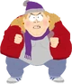 Obese Woman Shopper