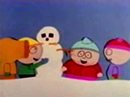 Діти завершують ліплення Фрості