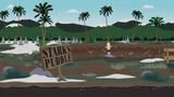 L'étang de Stark comme "La flaque d'eau de Stark" dans "Post Covid".