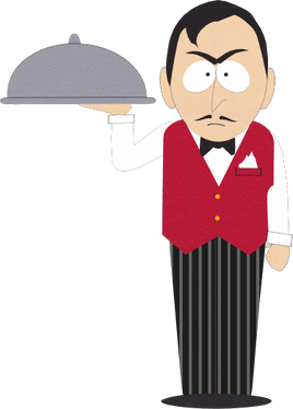 South Park Inn waiter