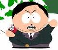 Cartman als hitler in de Aflevering:"Pinkeye"