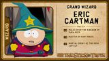 Großmagus Cartmans Charakterkarte aus Stab der Wahrheit.