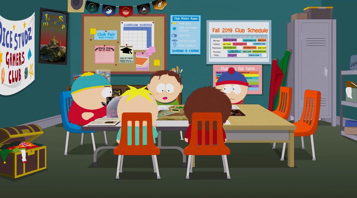 Mayhem at South Park Elementary