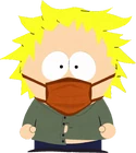 Tweek with mask