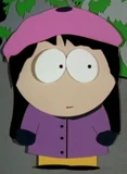 Wendy shrugging in "Cartman Gets an Anal Probe".