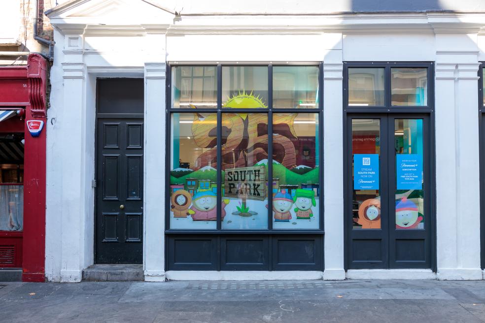 Pop up shop in London for the 25th anniversary of South Park #southpar