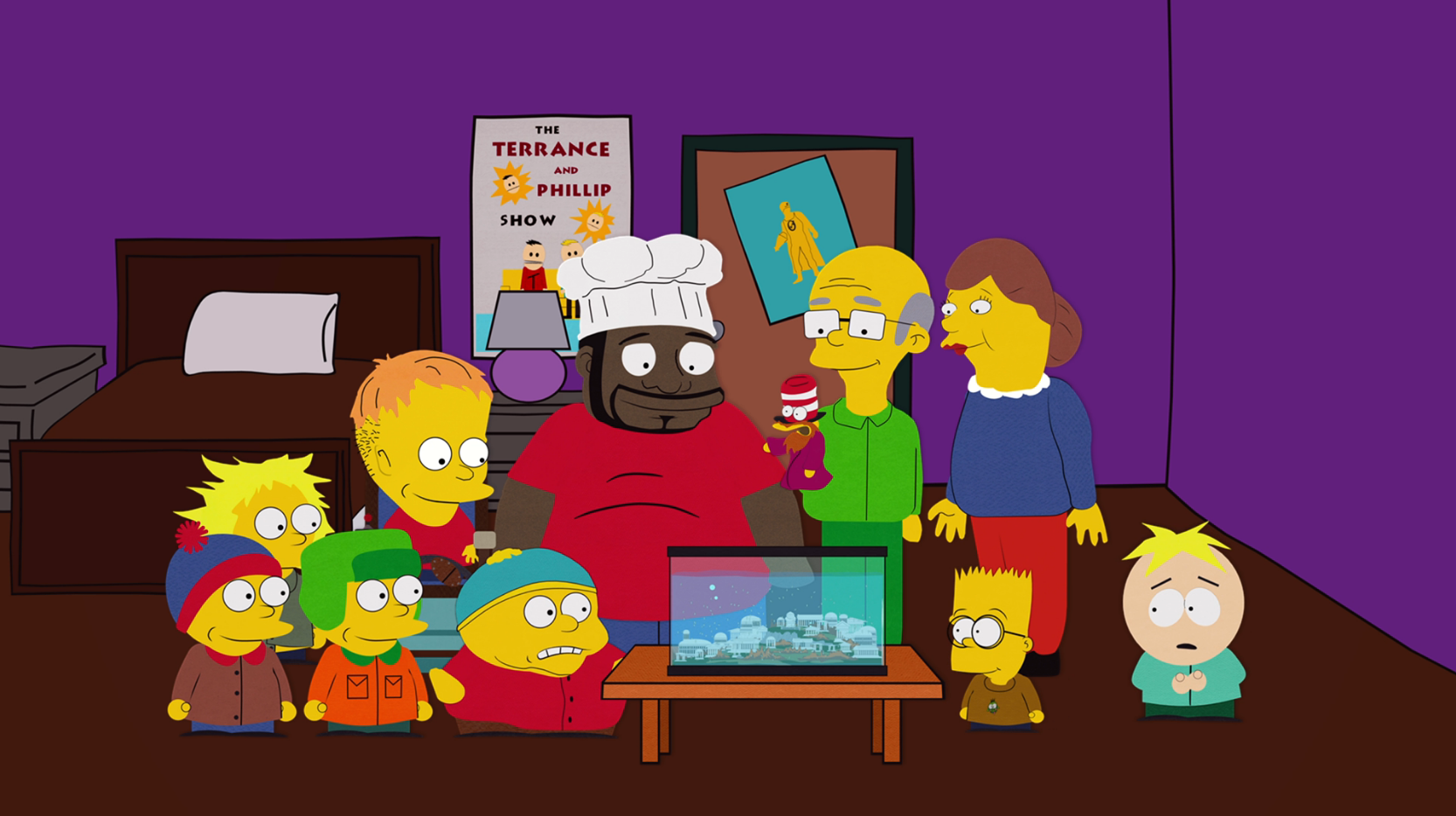 South Park Blasts The Simpsons With Apu Ending - South Park Just Declared  War On The Simpsons With #CancelTheSimpsons