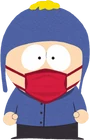 Craig with mask