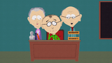 Mr. Mackey with his parents in "Child Abduction is Not Funny".