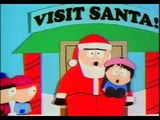 Wendy, then in a blue shirt, making her first cameo on Santa's lap in Jesus vs. Santa.