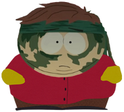 Camo Face Paint Cartman