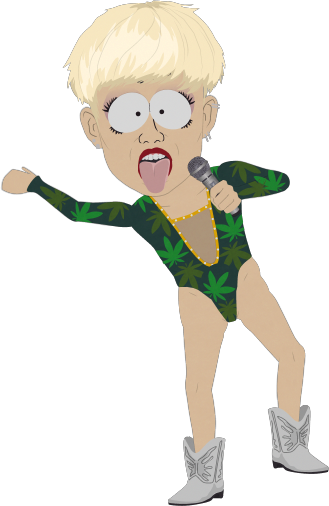 miley cyrus cartoon character