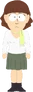 Woman with Bowl Cut