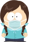 Ashley with mask
