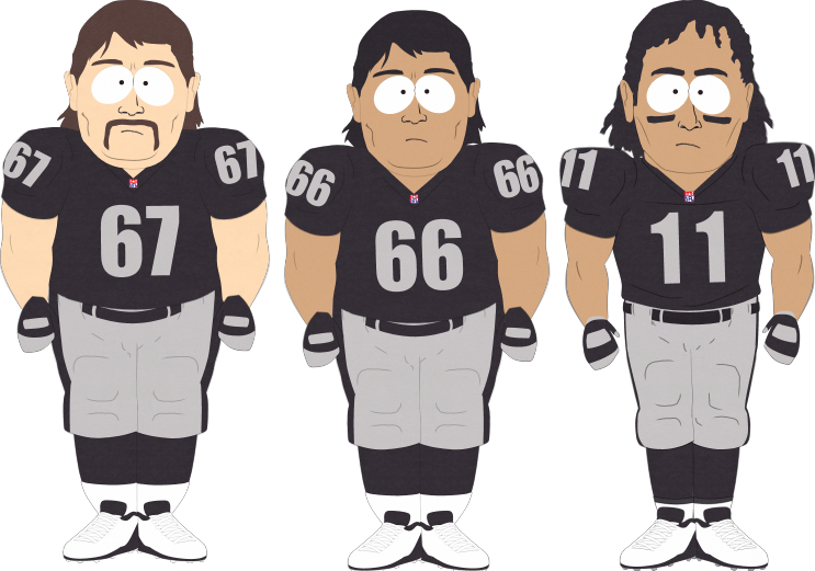 Oakland Raiders, South Park Archives