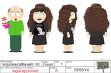 Concept art for Lorde's Cramps outfit.
