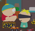 Cartman trying to get Butters to perform fellatio on him in Cartman Sucks.