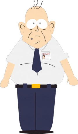 Airport security guard