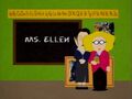 Principal Victoria introducing Ms. Ellen in "Tom's Rhinoplasty"