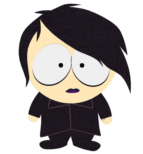 south park emo plants