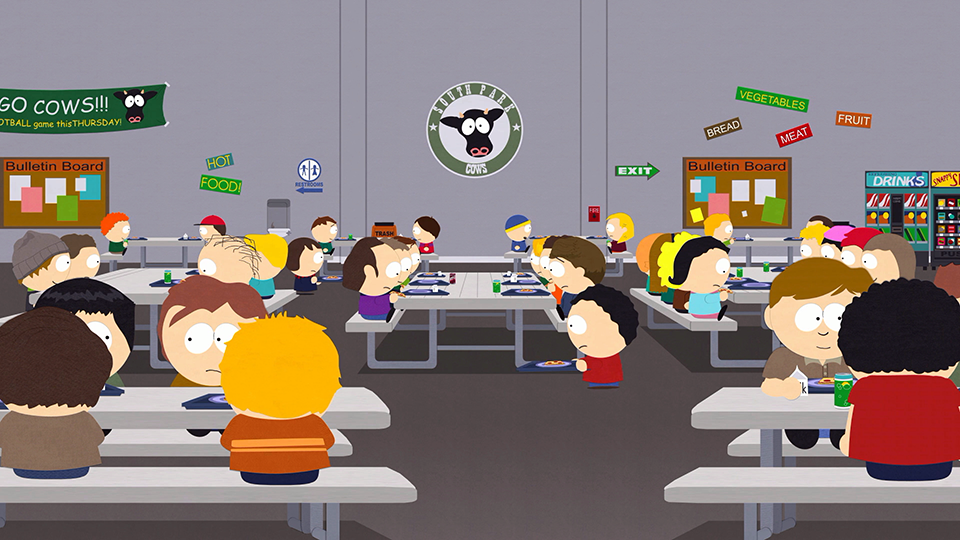 Descobrir 80+ imagem south park cafeteria