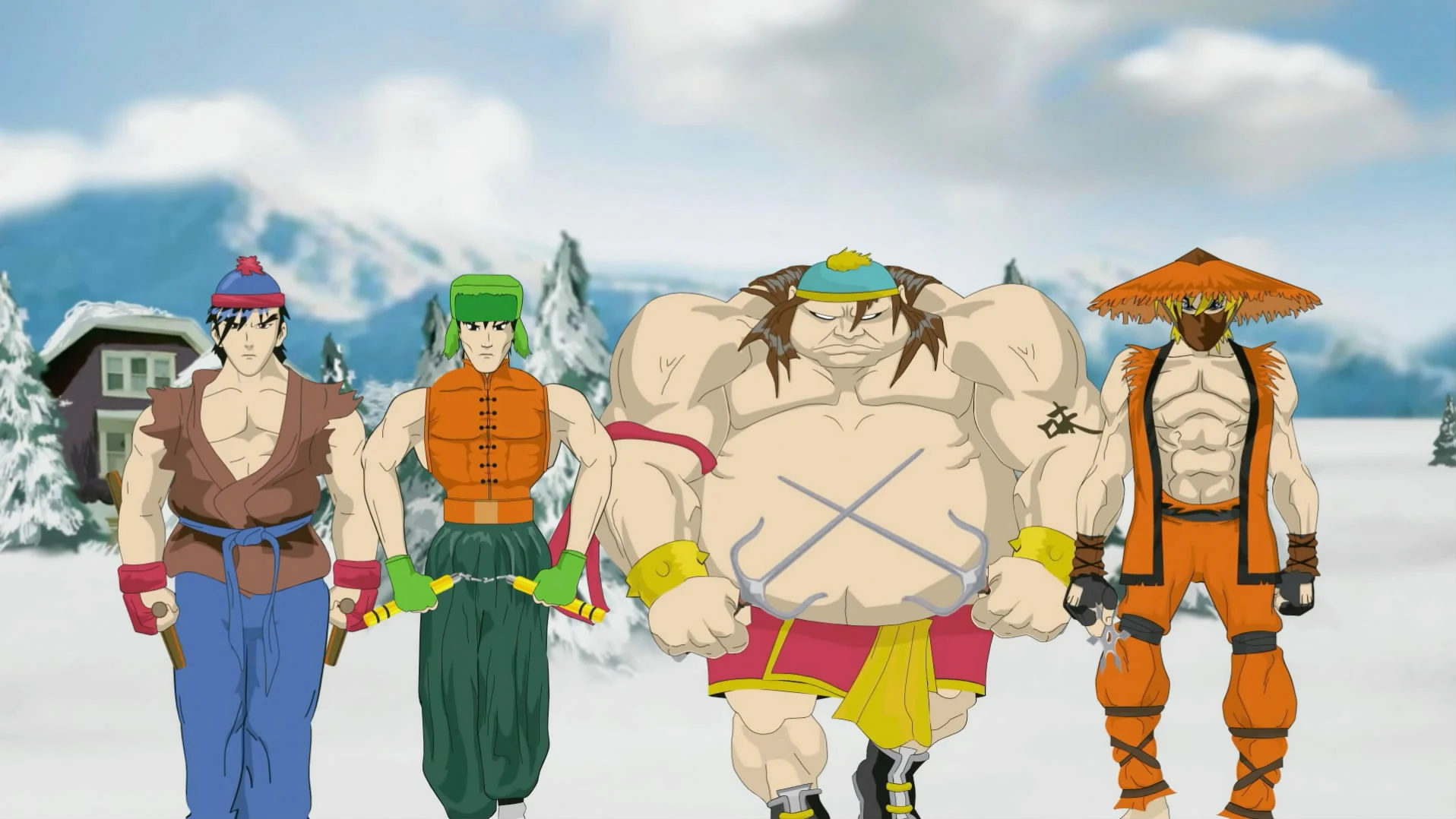 一个长着猫耳朵和尾巴、灰色头发和黄色眼睛的动漫男孩，坐在日落时的屋顶上。 壁纸[25e9d8f9cbb1487c893b] by Wallpaper  HD | WidgetClub, image size:1916x1078