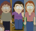 Heidi's three possible mothers, seen in (left to right) "Proper Condom Use,"Cartoon Wars Part I", and "Marjorine".