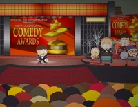 Les Comedy Awards, vus lors de la cérémonie.