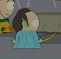 ファンタジー世界の騎士「レゴラス」に扮装するジェイソンの後ろ姿