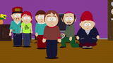 Sharon and the South Park parents preventing the boys and Randy from listening to Tween Wave in "You're Getting Old"