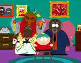 Nellie McElroy performs an exorcism on Cartman to remove Kenny's soul.