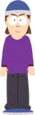 9th Grader with Purple Shirt