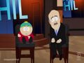 Cartman on Dr. Phil telling the audience how hard his mom "fucks" him.