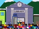 "Starvin' Marvin"での図書館。