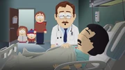Randy im Krankenhaus nach dem Schuss auf ihn.