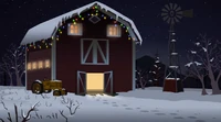 Tegridy Farms 2310.png (921キロバイト) "Christmas Snow"中の納屋