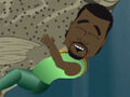 Kanye humping another "gay fish".