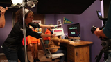 L'équipe a terminé le tournage de cette scène, dans les bureaux du SP, vers 18 heures. Seulement 28 heures avant la diffusion.