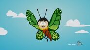 Randy as a butterfly in "Insheeption"