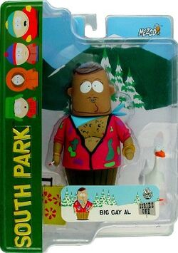 South Park Big Gay AL Series 1 Action Figure Mezco New Rare Vintage  Collectible